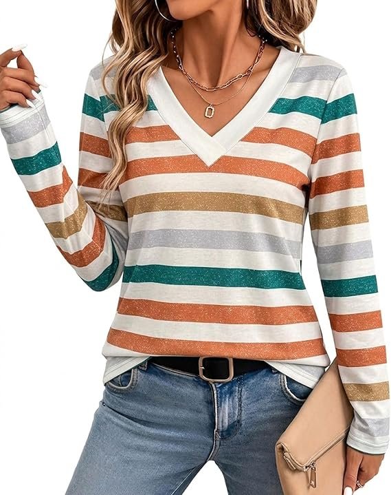 T-shirt Mujer en V 16,99€