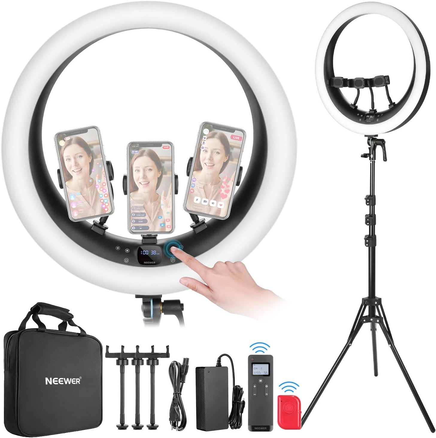 Aro de luz 3 soportes 114,89€