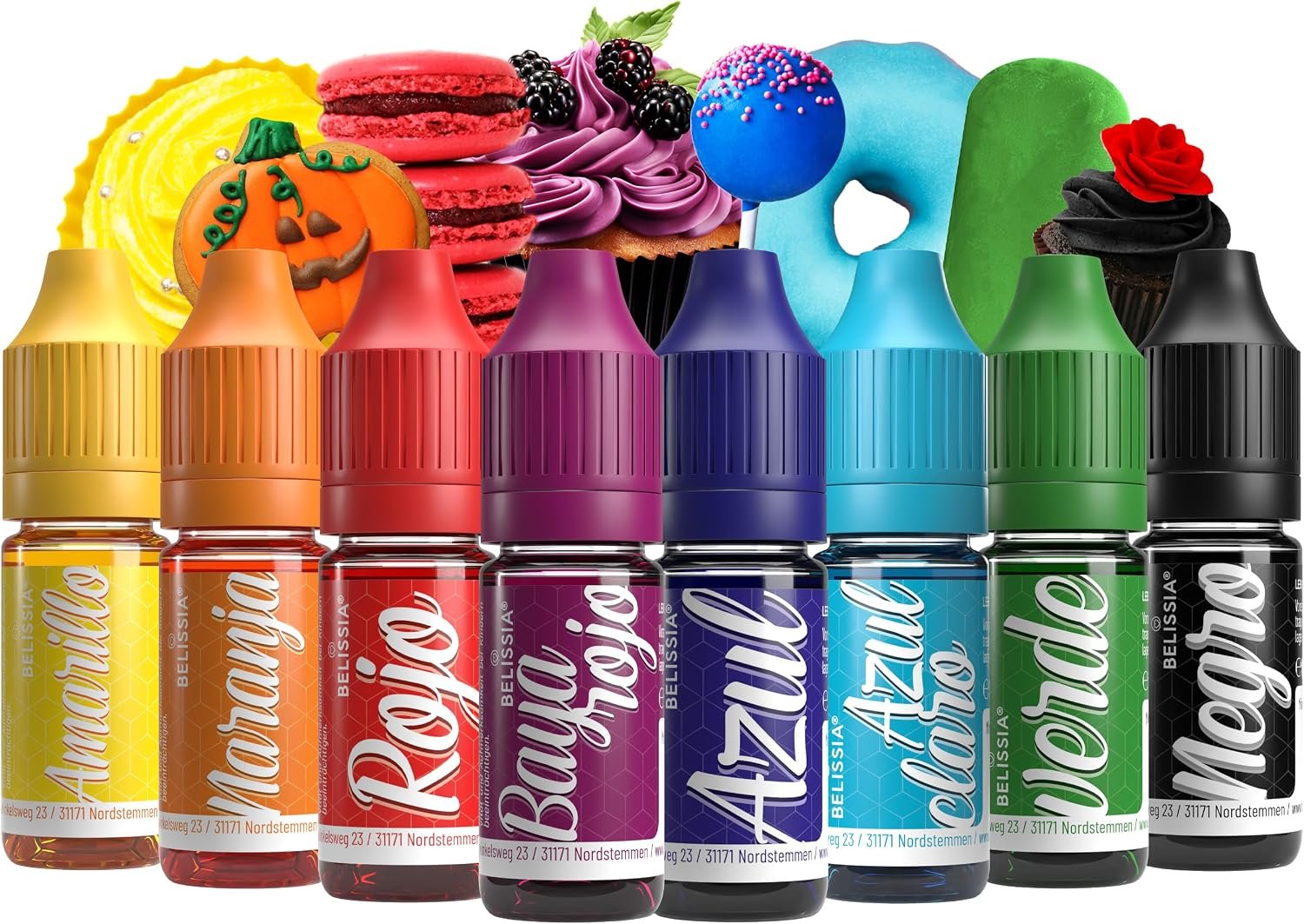 Belissia colorante alimentario liquido 9,99€