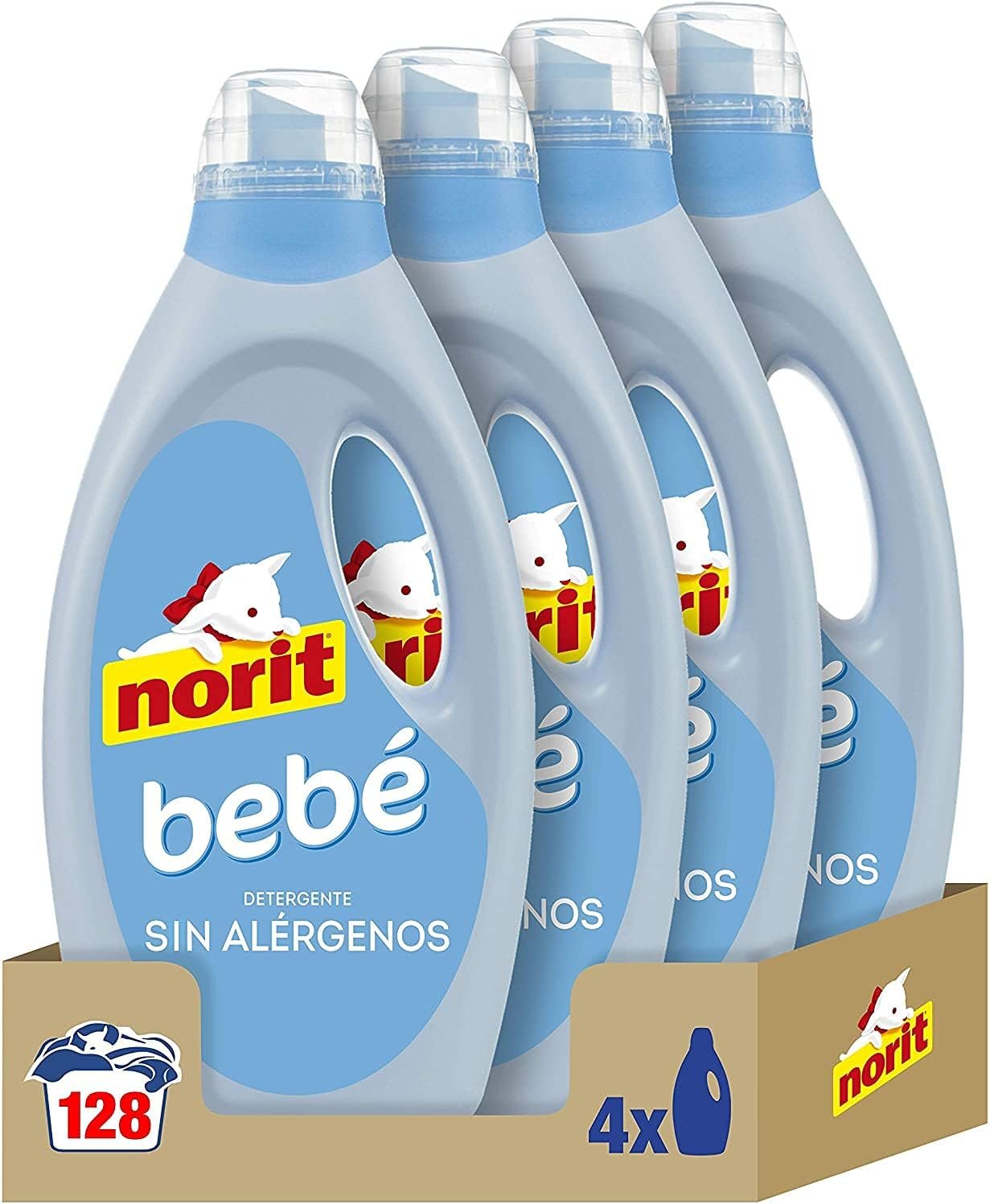 Norit Pack Bebé Detergente Líquido Ropa 15,48€