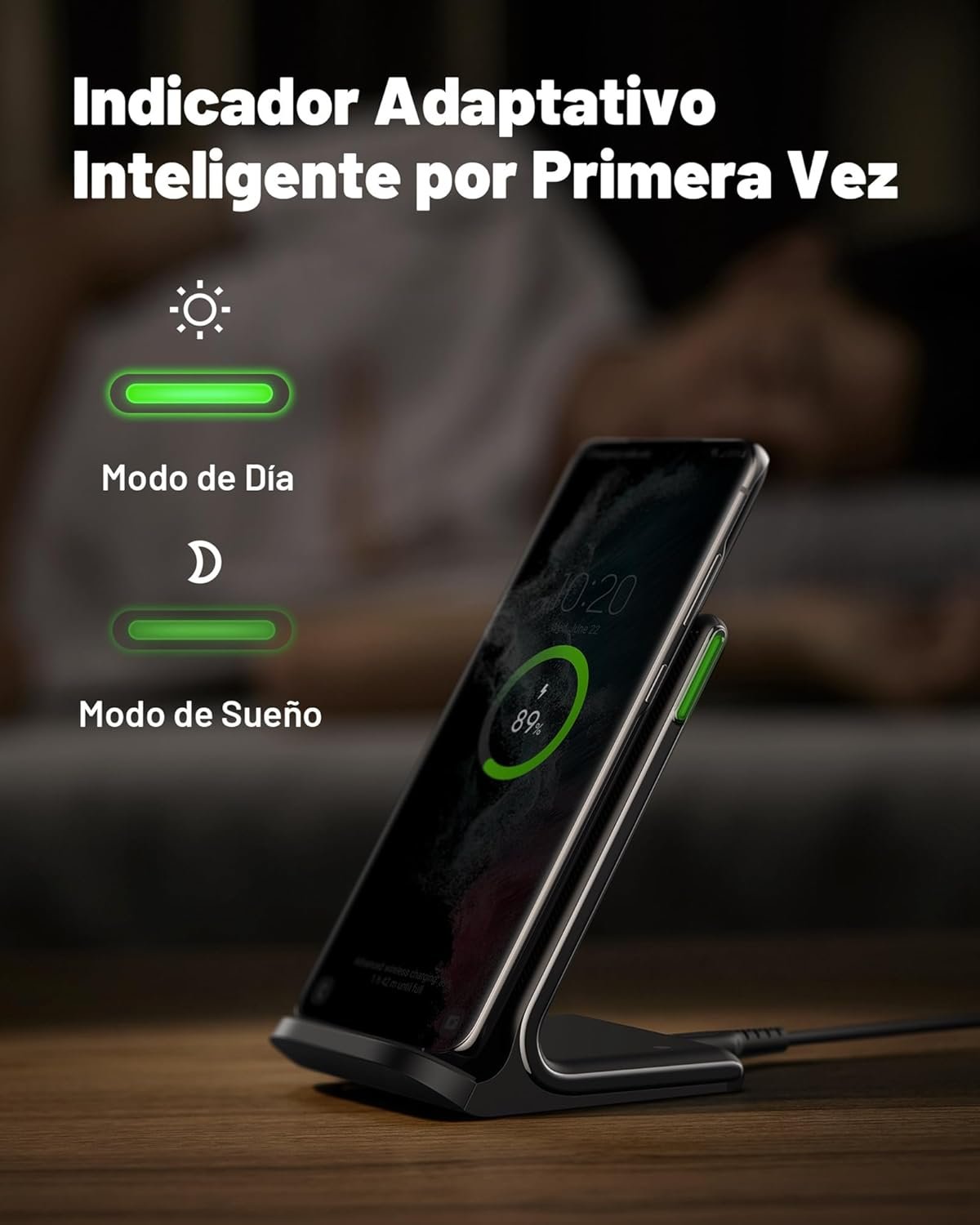 Cargador Inalámbrico carga rapida OFERTA 16,14€