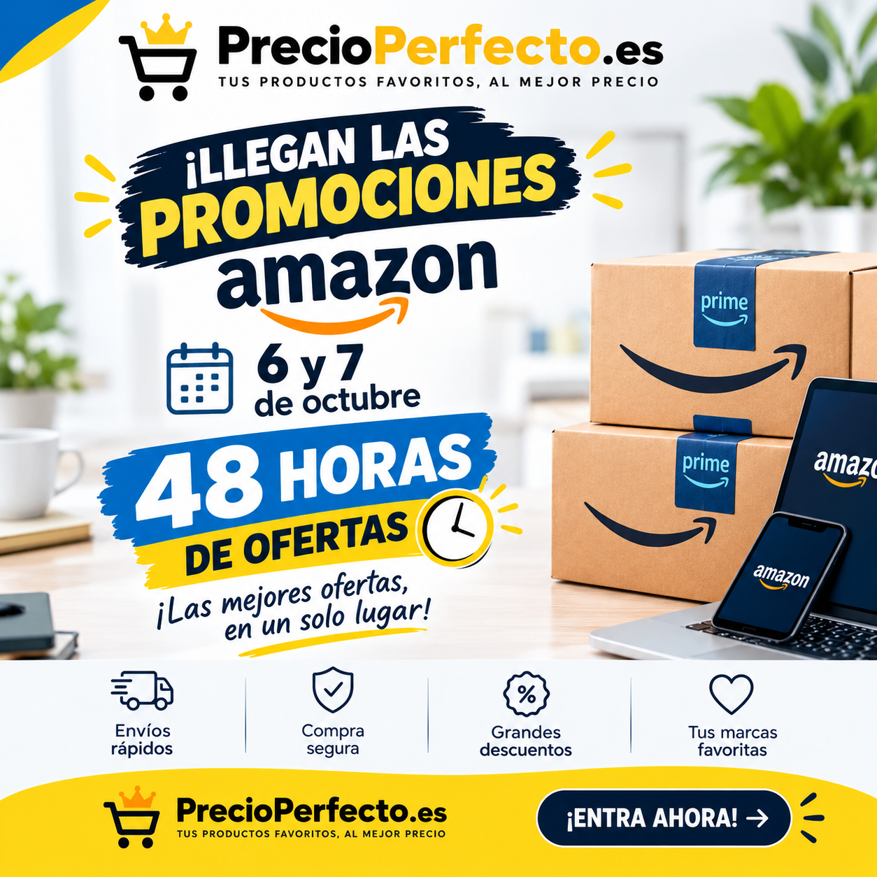 6 y 7 Octubre 48 Horas de Ofertas en Amazon