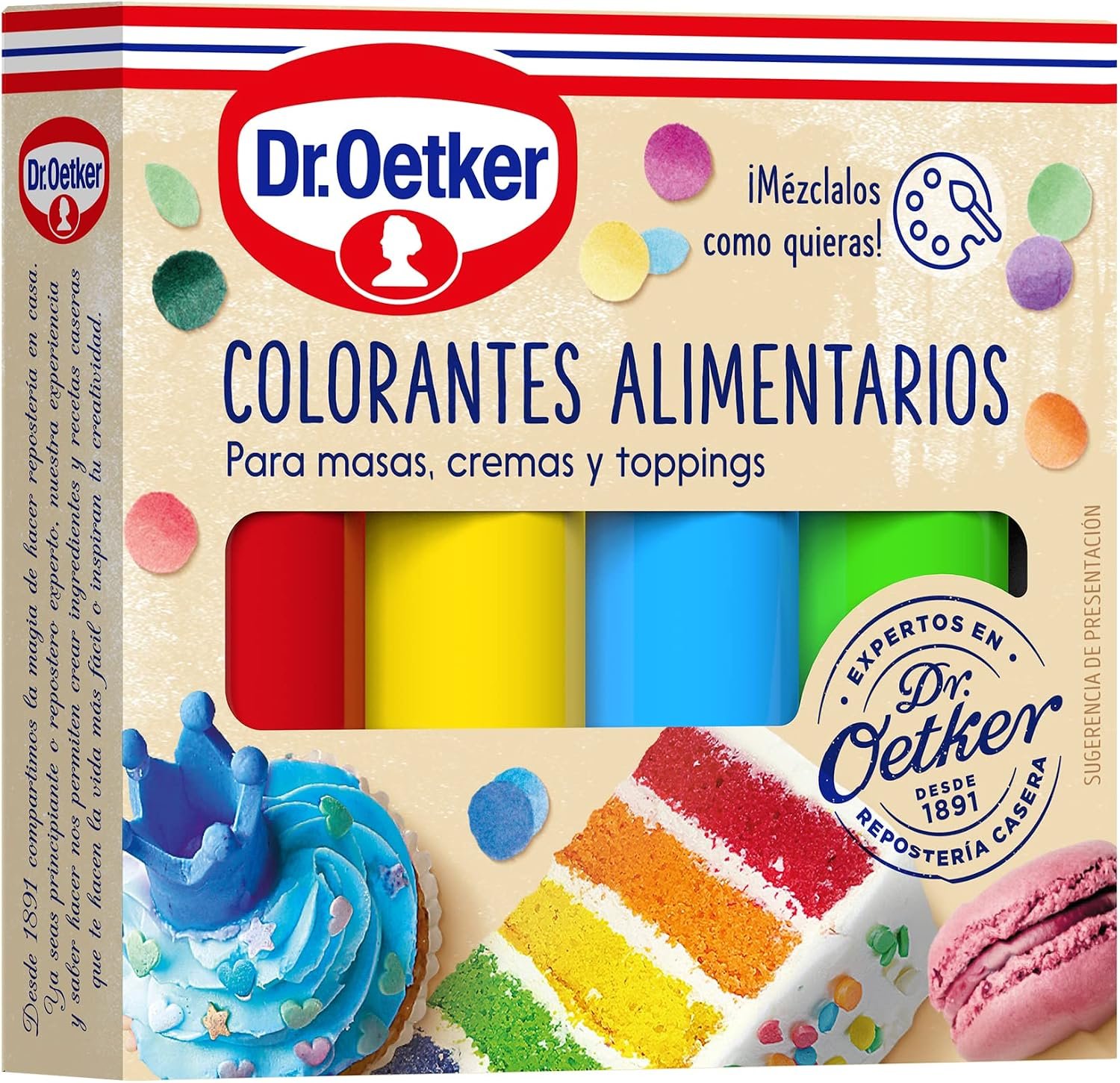 DR. Oetker Colorante alimentarios OFERTA 3,25€
