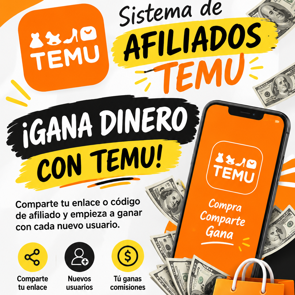 !GANA DINERO CON TEMU!💻💰