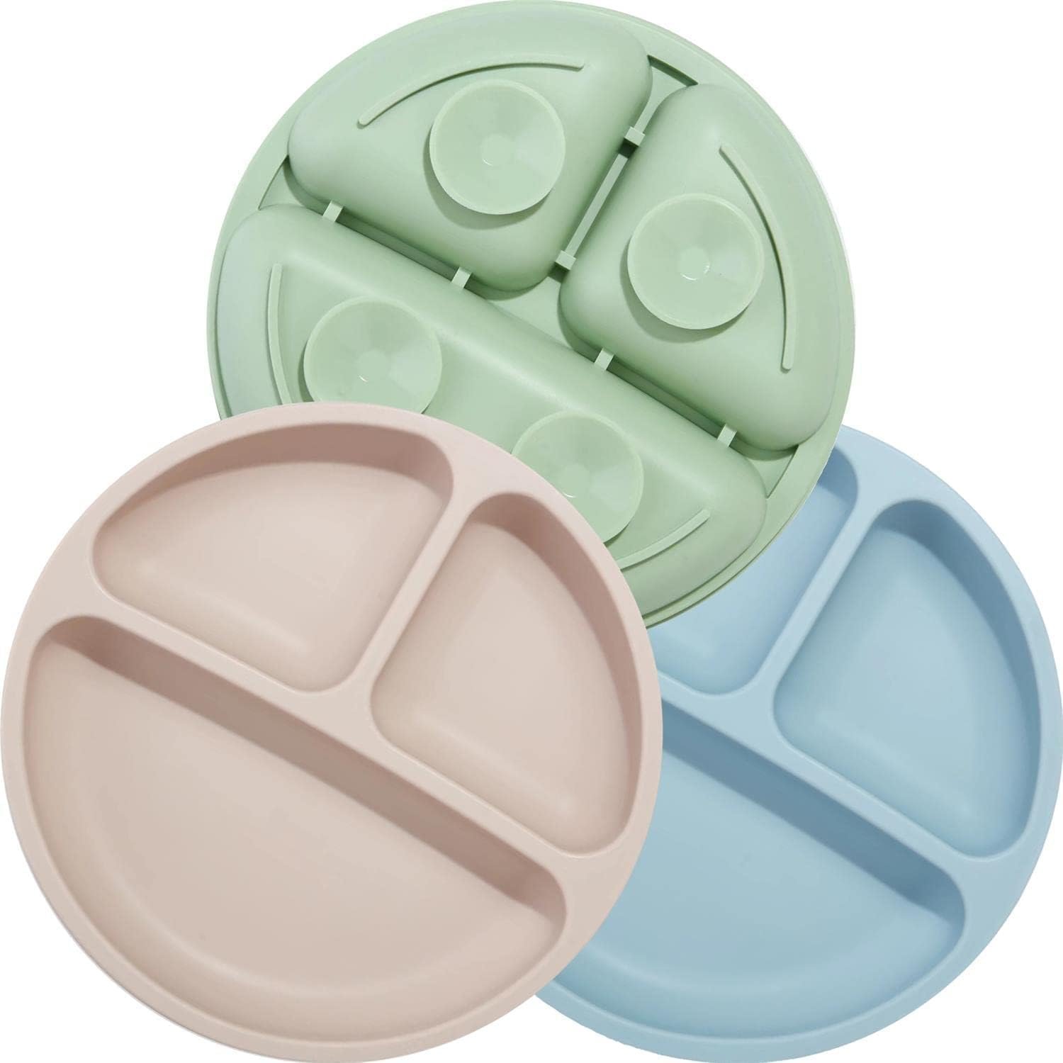 PandaEar Platos de Silicona para Bebés 12,99€